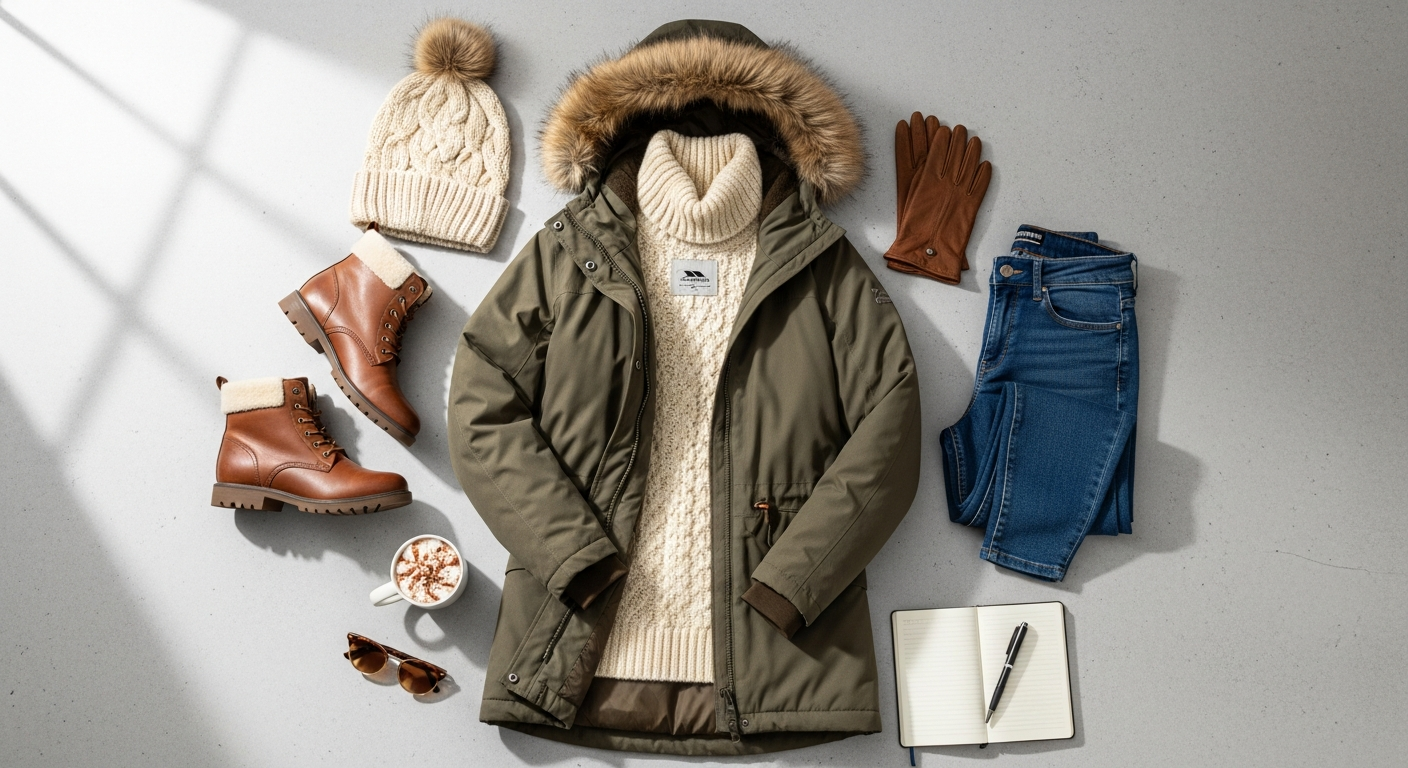 Trespass Audrey Jacket: Winter Layering Guide