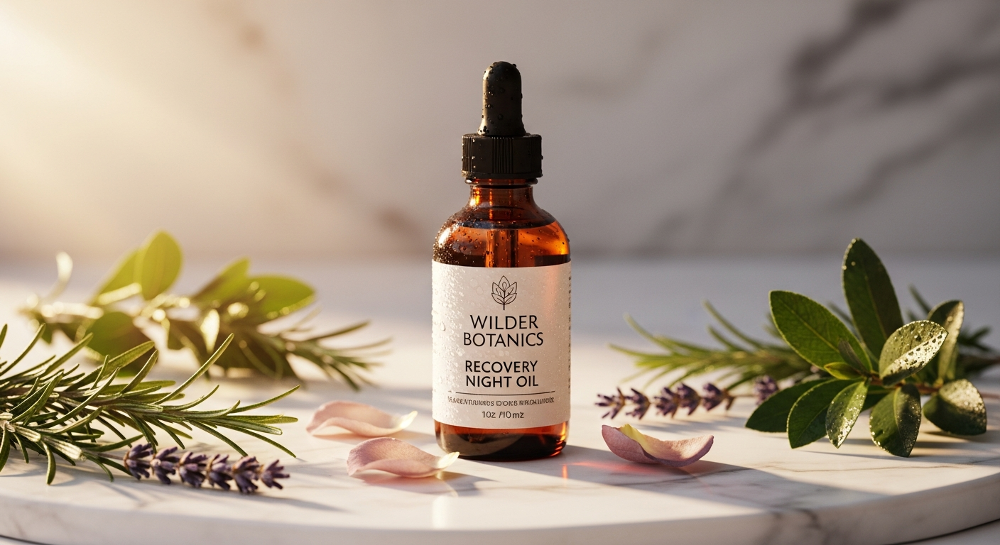 Wilder Botanics Recovery Night Oil: Award-Winning