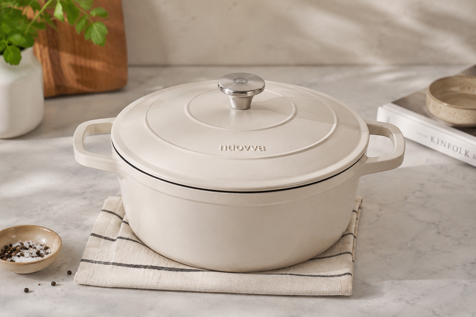 The Complete Guide to Mastering Bread Baking with the Nuovva Enamelled Cast Iron Dutch Oven