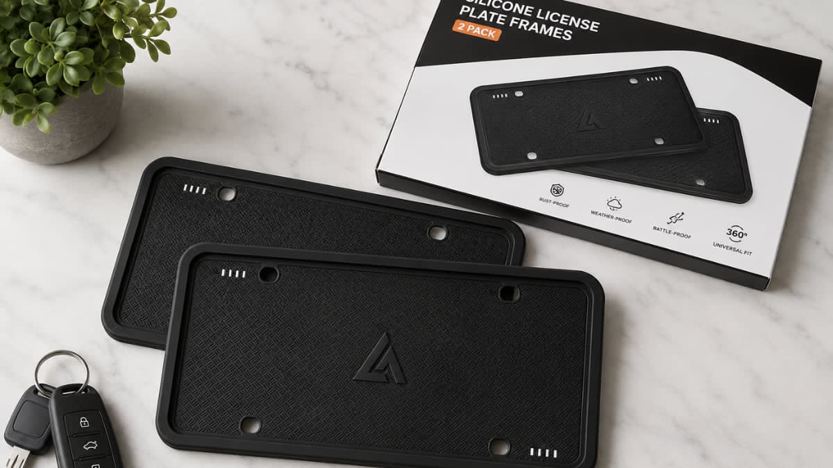 Why Aujen Silicone License Plate Frame Remains a Popular Choice for Drivers