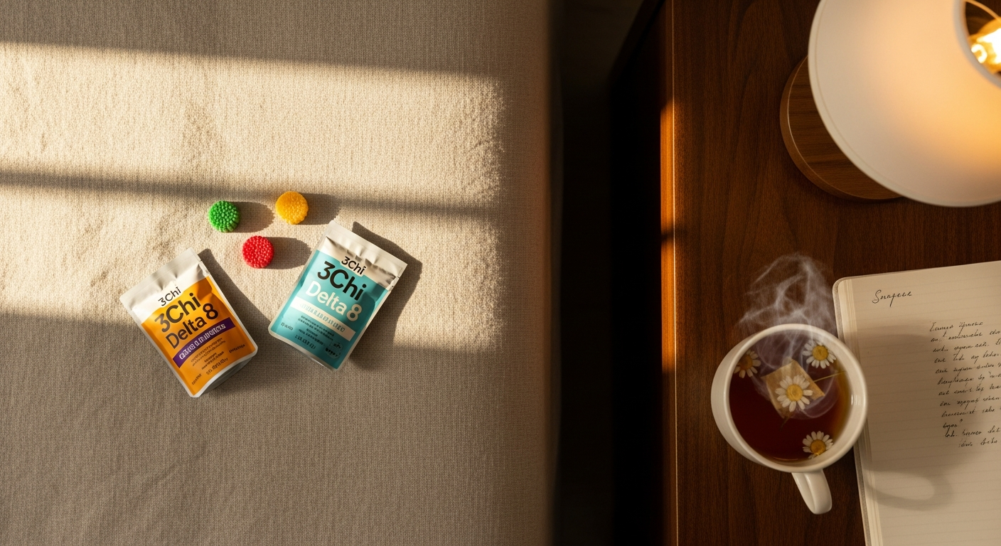 3Chi Delta 8 Gummies: Beginner’s Sleep Dosing Guide