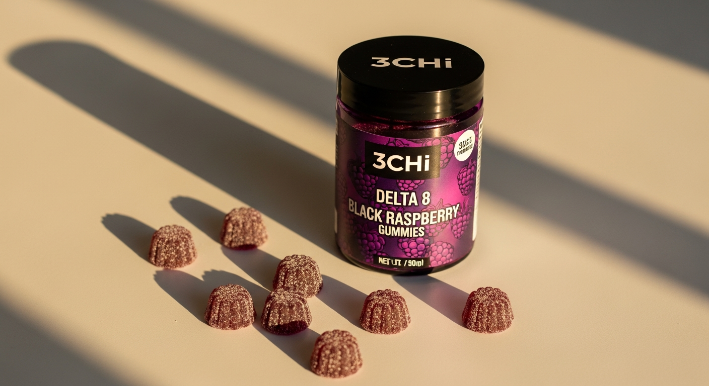 3Chi Delta 8 Black Raspberry Gummies Guide