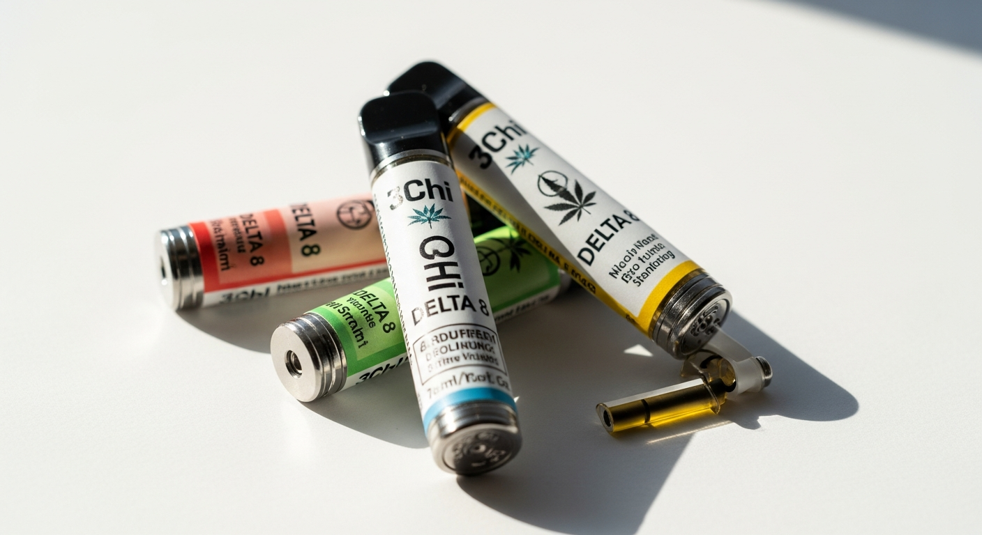 3Chi Delta 8 Vape Cartridges Review: 35+ Strains