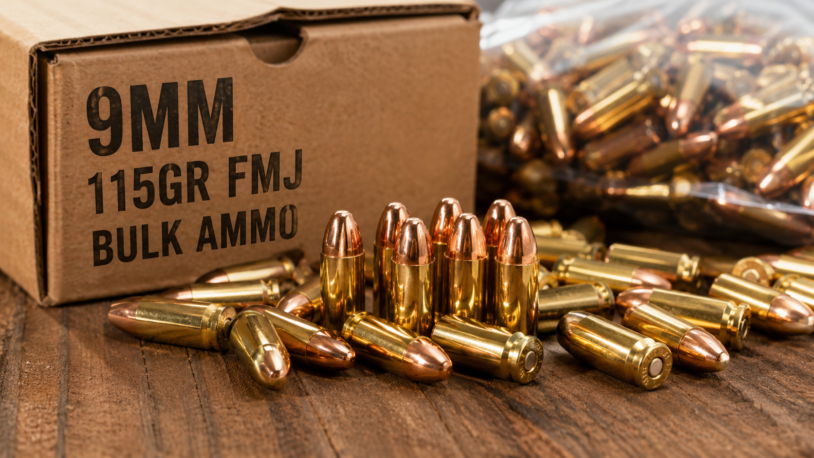 Why 9mm 115gr FMJ Is the Go-To Training Ammo for Shooters