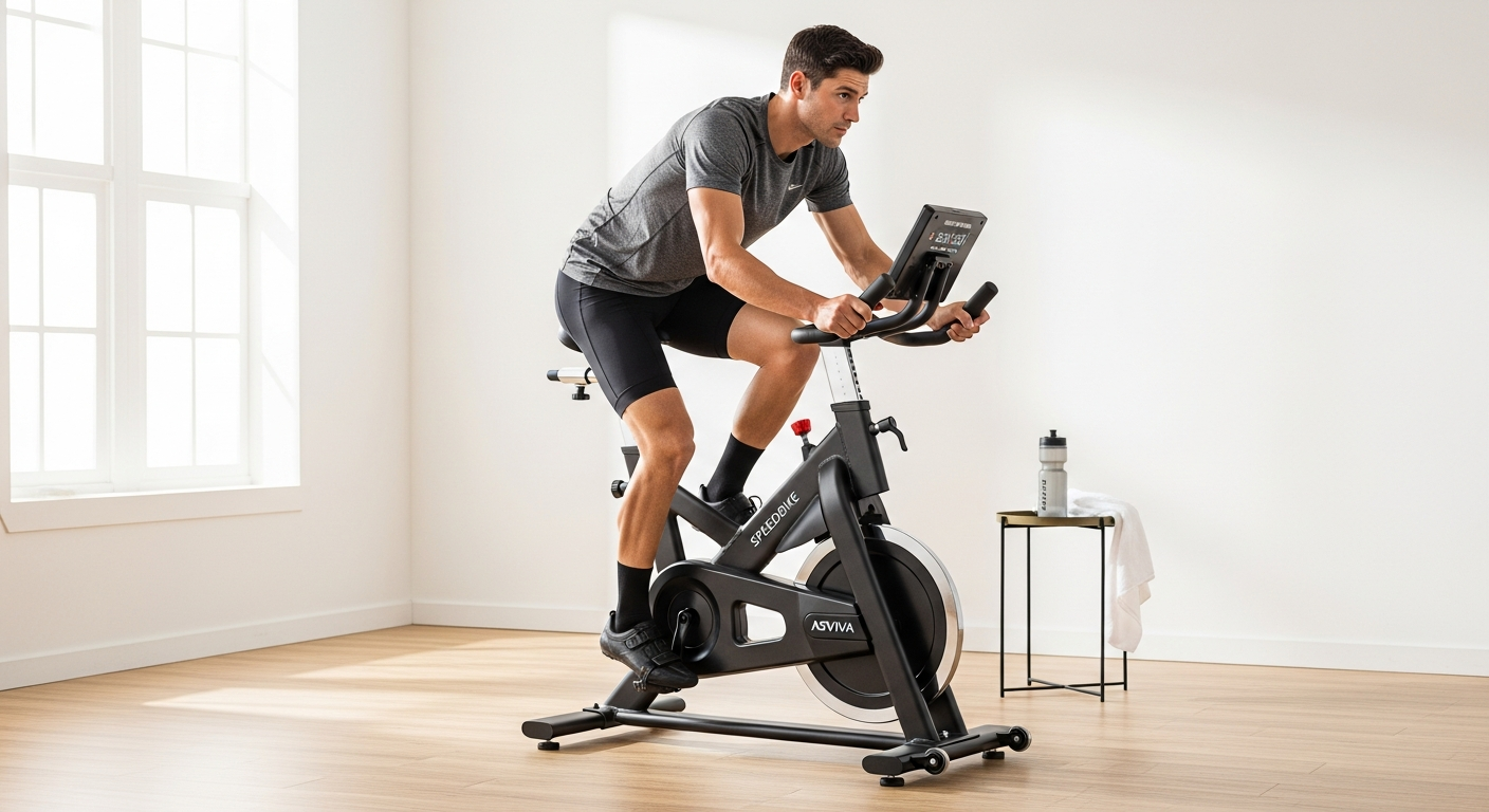 AsVIVA Speedbike S20: Studio-Quality Indoor Cycling