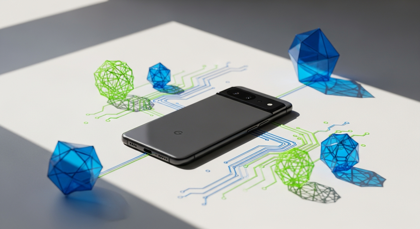 Google Pixel 10 unlocked smartphone displaying advanced computational photography features