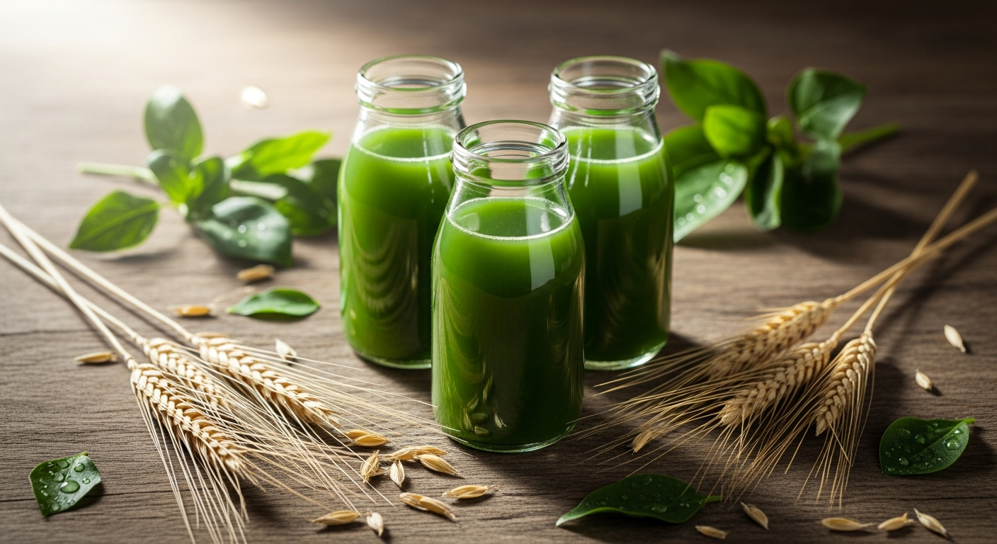 Organic Wheatgrass Juice Shots: Complete Benefits Guide