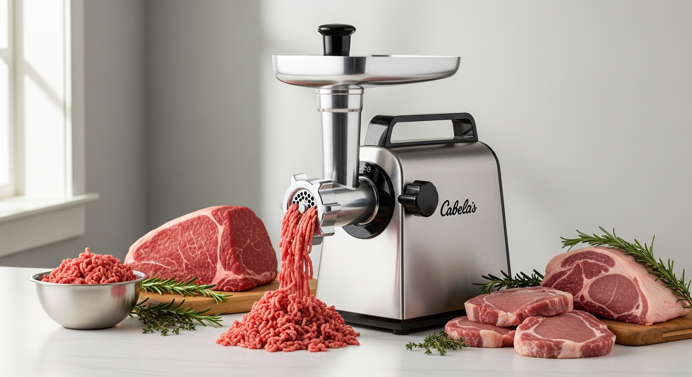 Cabela’s Heavy-Duty Electric Meat Grinder