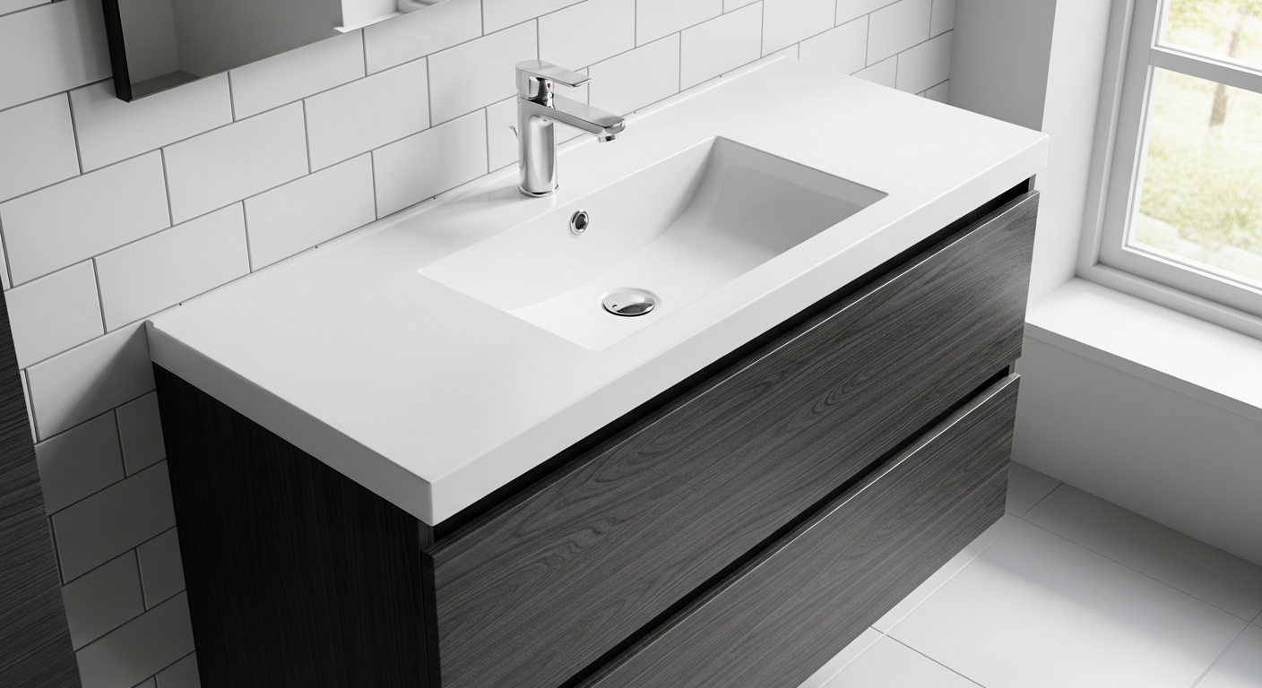 How a Modern Vanity Unit Set Maximizes Bathroom Storage and Style