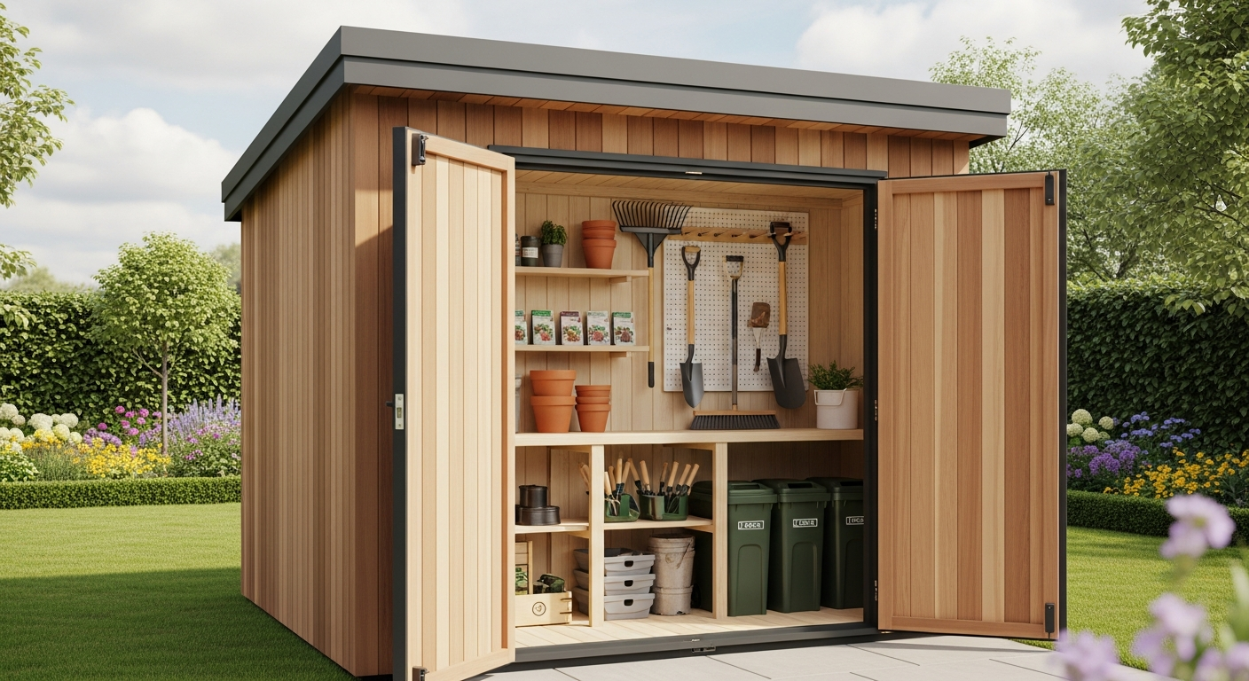 Maximize Storage: DeubaXXL 8x10ft Shed Guide