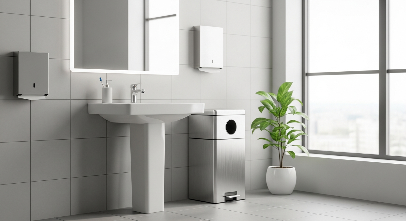 Commercial Feminine Hygiene Bins for Workplace