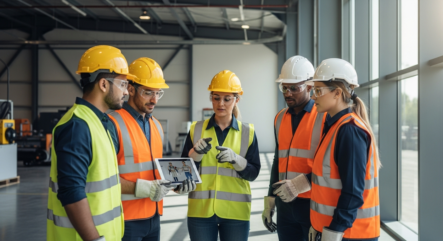 Emergent Safety Supply protective equipment and workplace safety solutions display