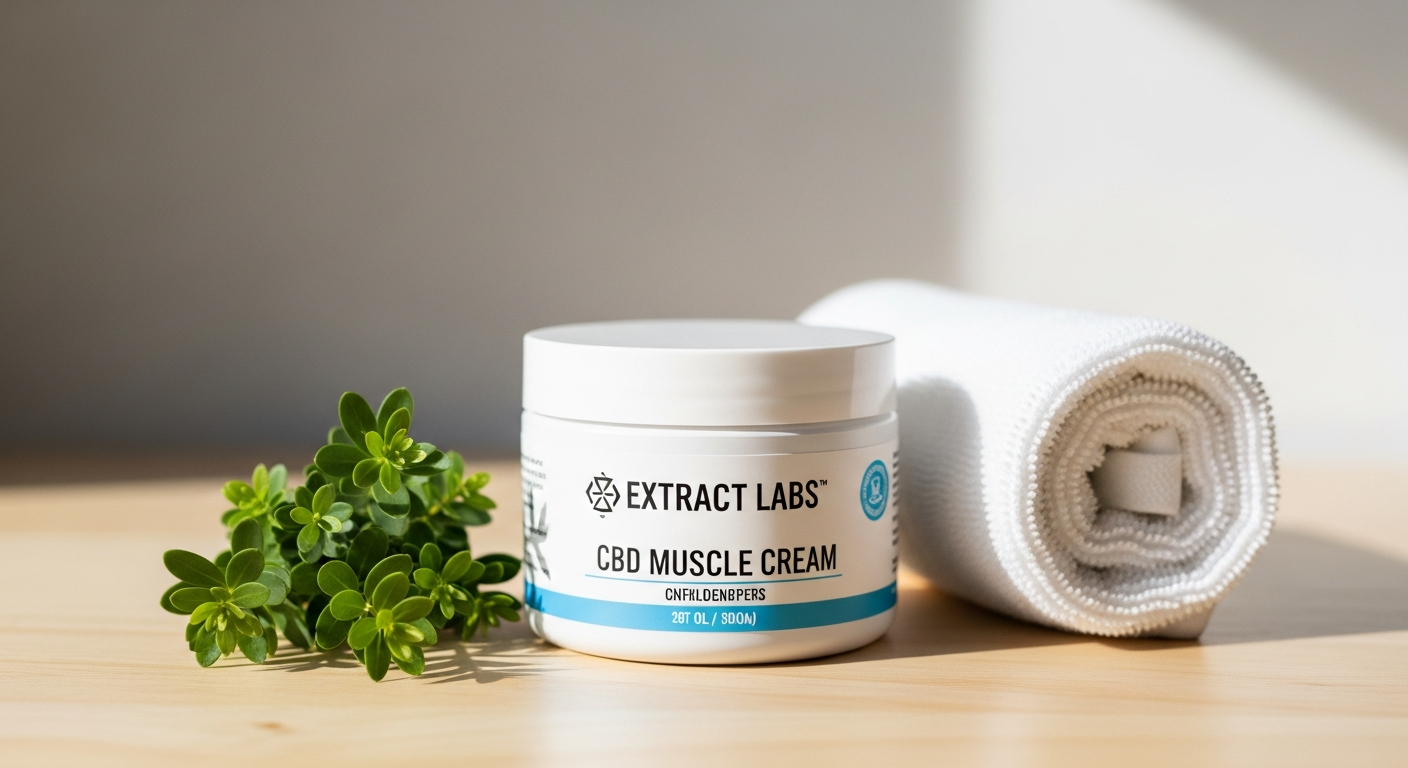 Extract Labs CBD Muscle Cream: Natural Recovery