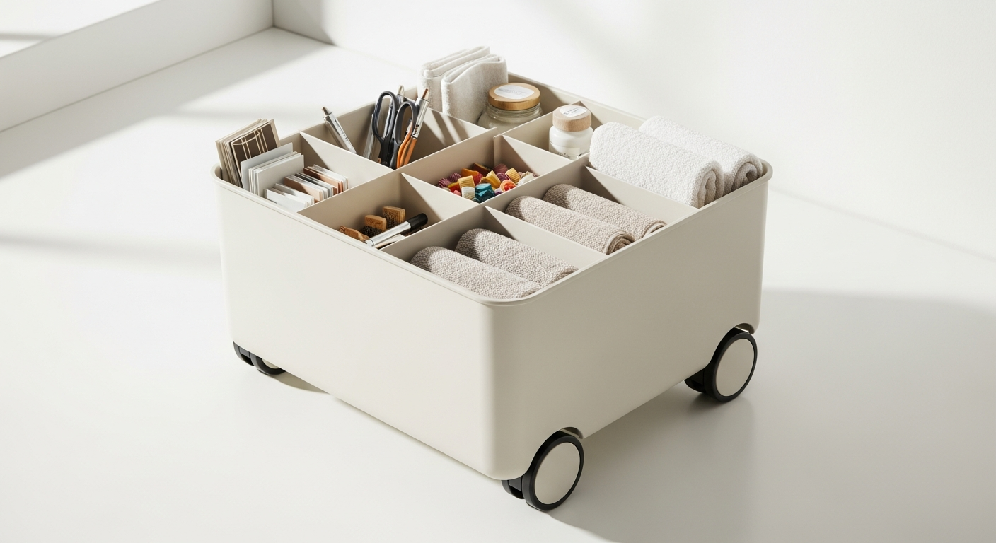 Garvee 6-Compartment Roll-Away Nesting Box