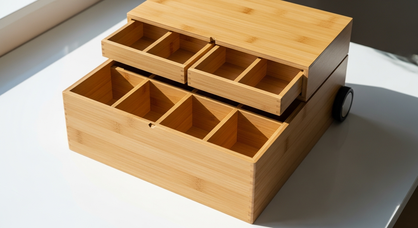 Garvee 6-Compartment Roll-Away Nesting Box