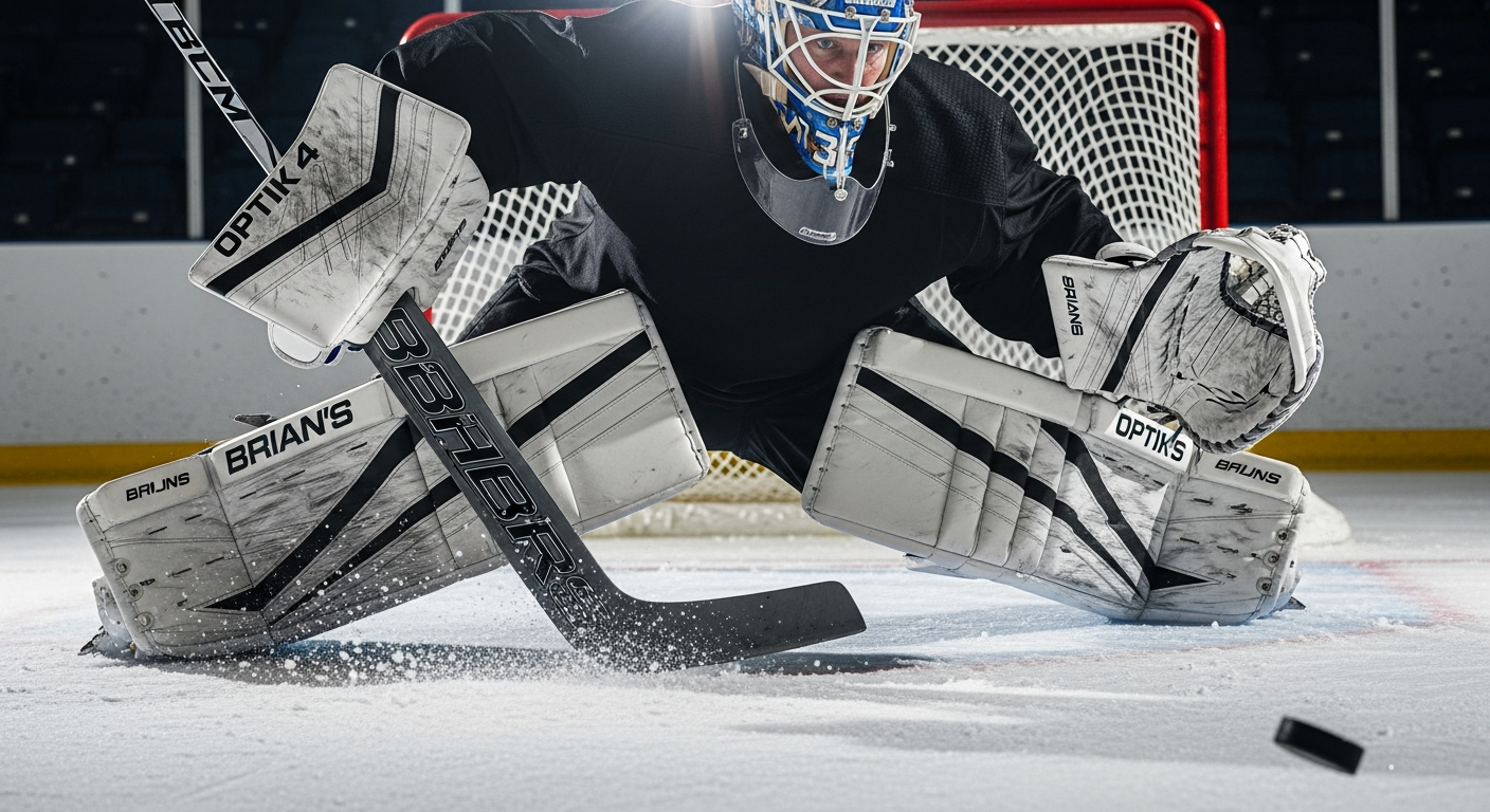 Brian’s Optik 4 Goalie Gear: Elite Butterfly Performance