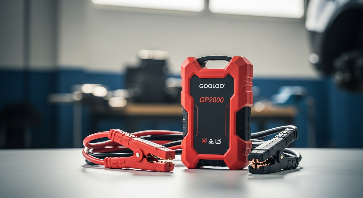 GOOLOO GP2000 Jump Starter: 2000A Power