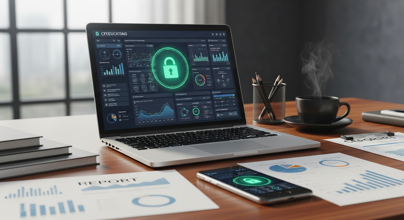 Bitdefender Total Security interface protecting small business devices and networks