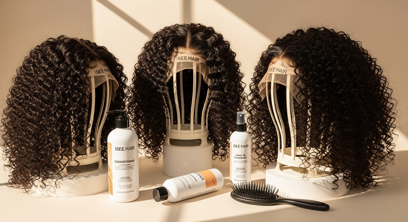 Kinky Curly Wig Care Guide: Master ISEE HAIR
