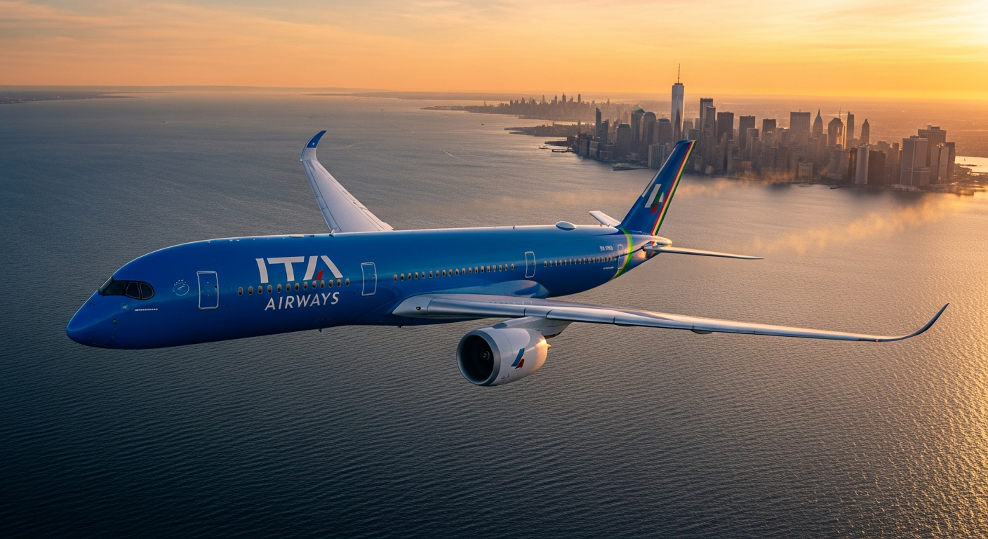 ITA Airways Rome to New York JFK Flight Guide