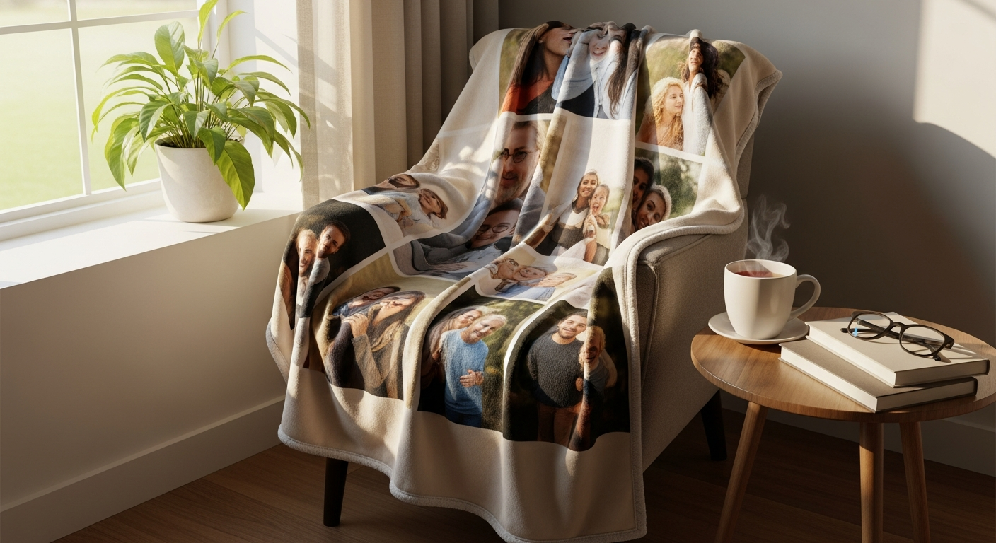 Personalized Photo Blankets: Custom Gift Guide