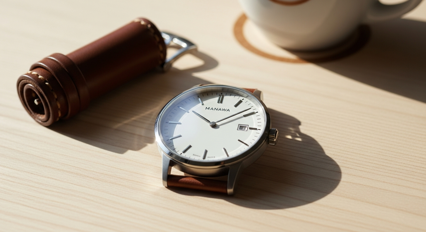 How Manawa M2 Oxford White Watch Balances Luxury Design and Functionality