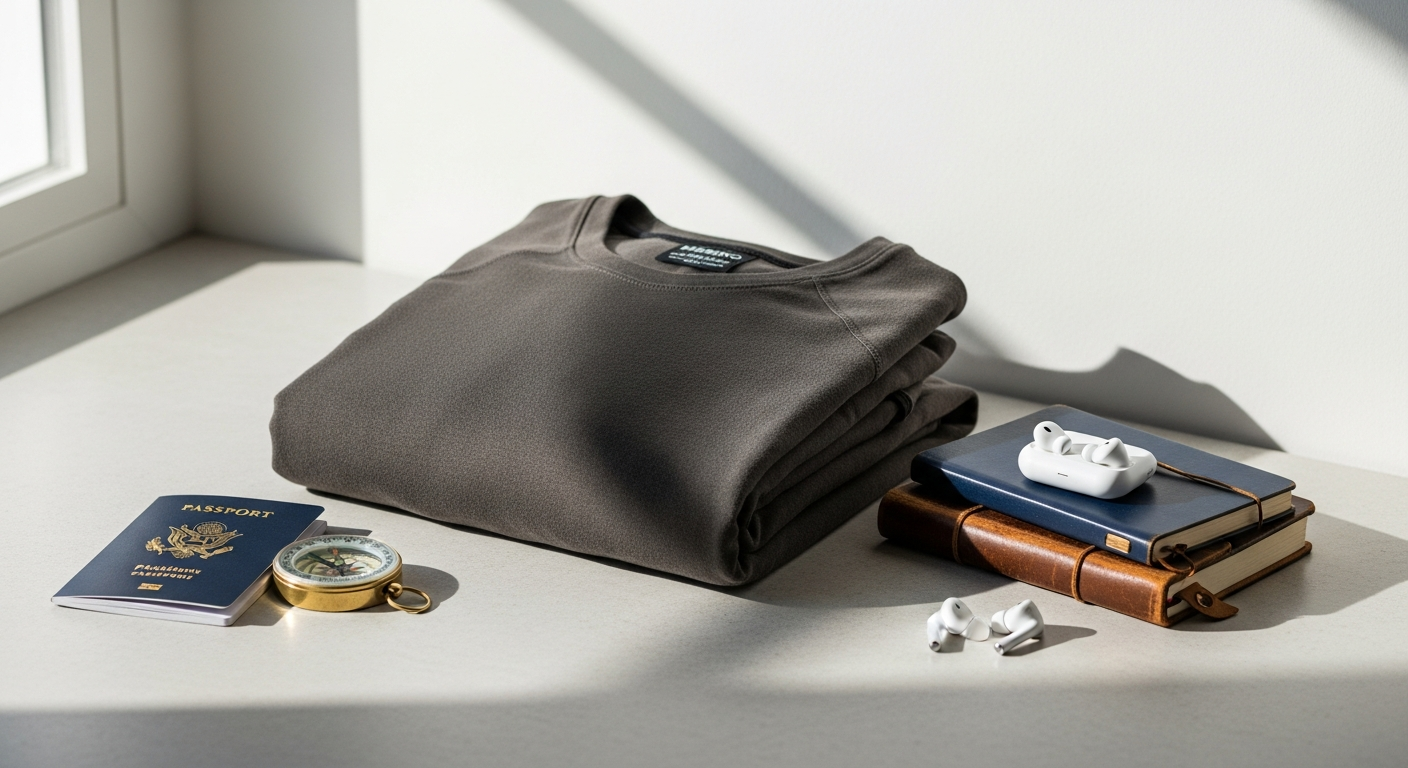 Merino Tech Midweight 250 Base Layer for Travel