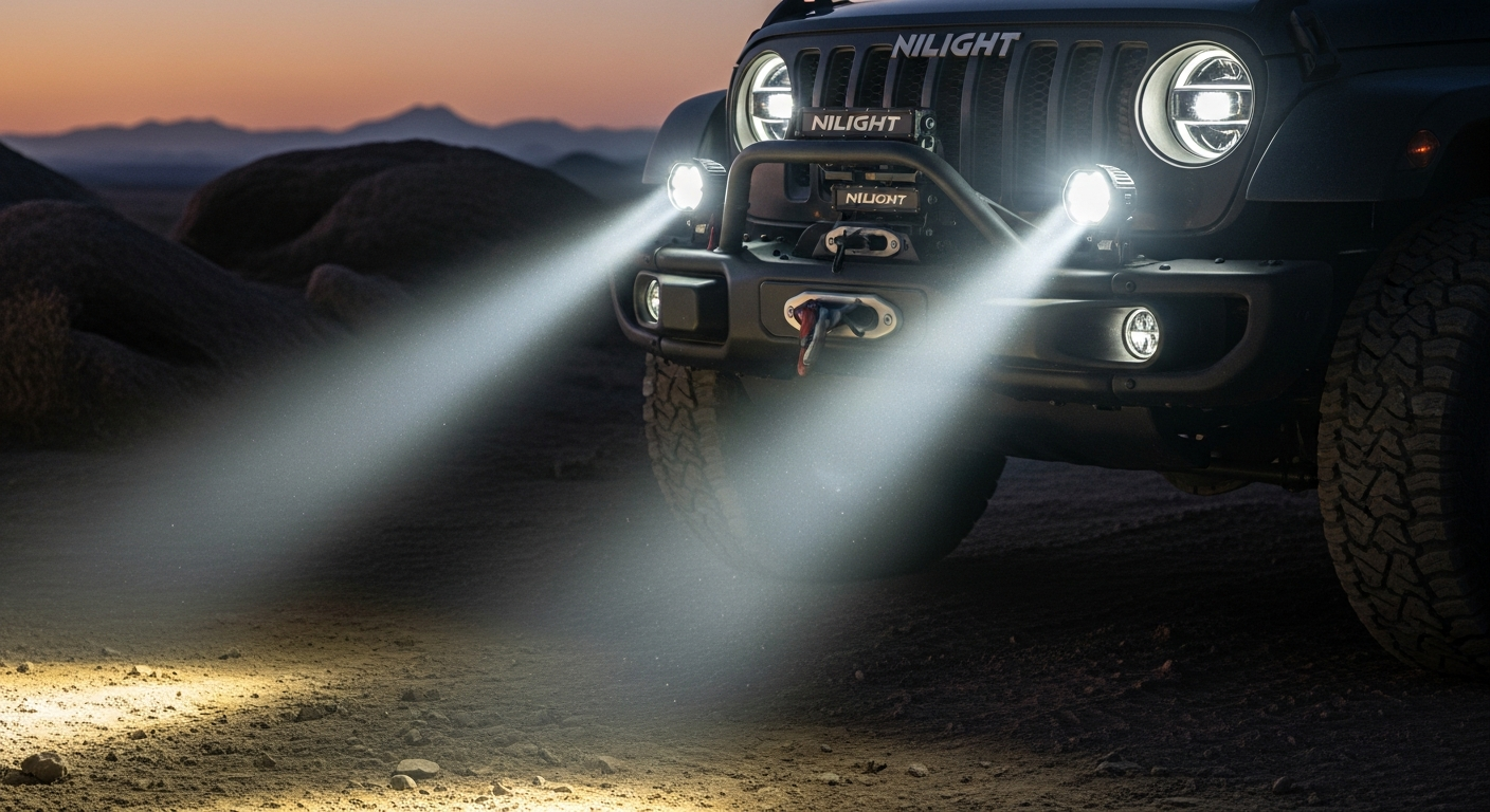 Nilight 18W LED Pods: Budget Off-Road Lights
