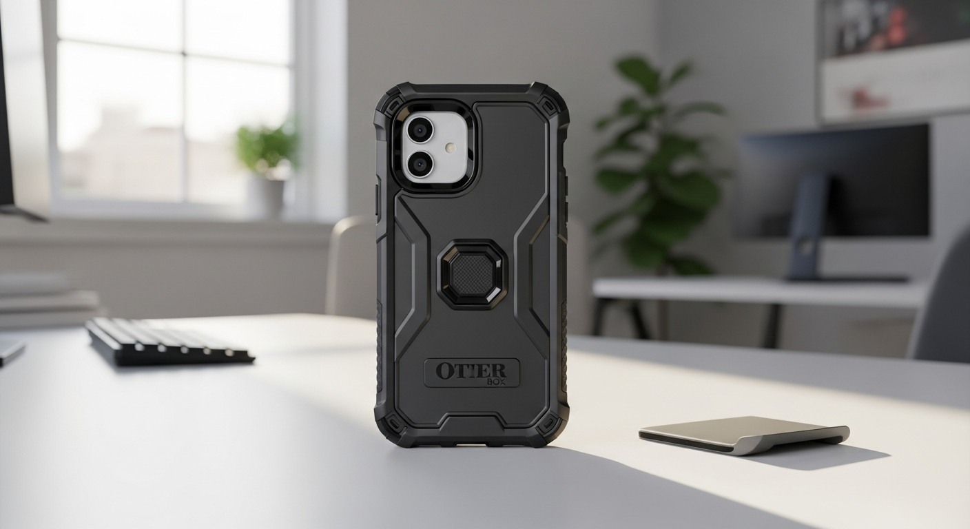 Otterbox Defender Series rugged phone case showing multi-layer protection design and durability features