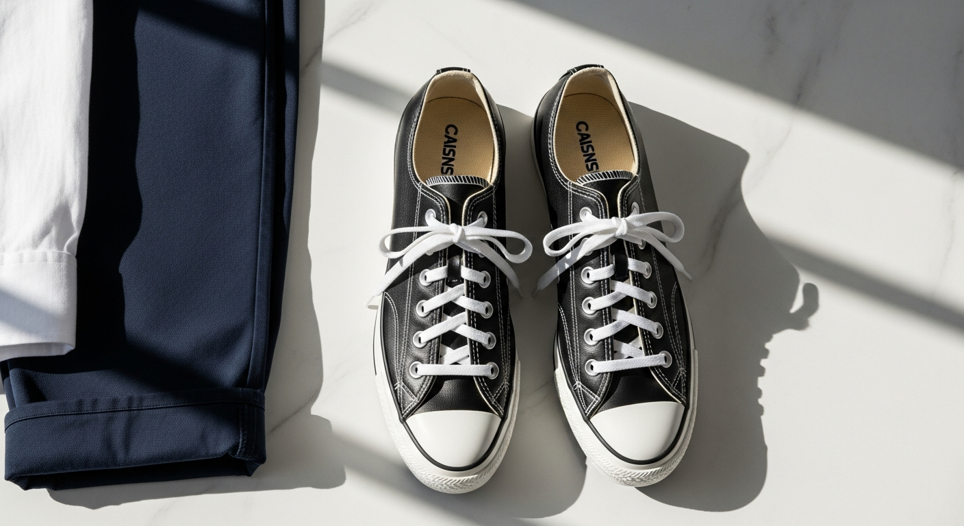 Leather Chuck Taylor Sneakers: Professional Style Guide