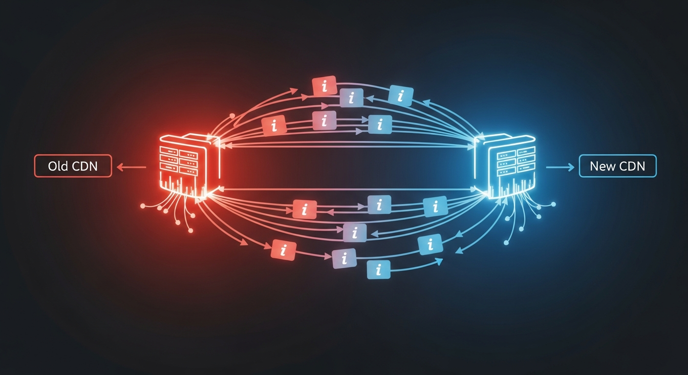 StackPath CDN edge network infrastructure with global points of presence and content delivery servers