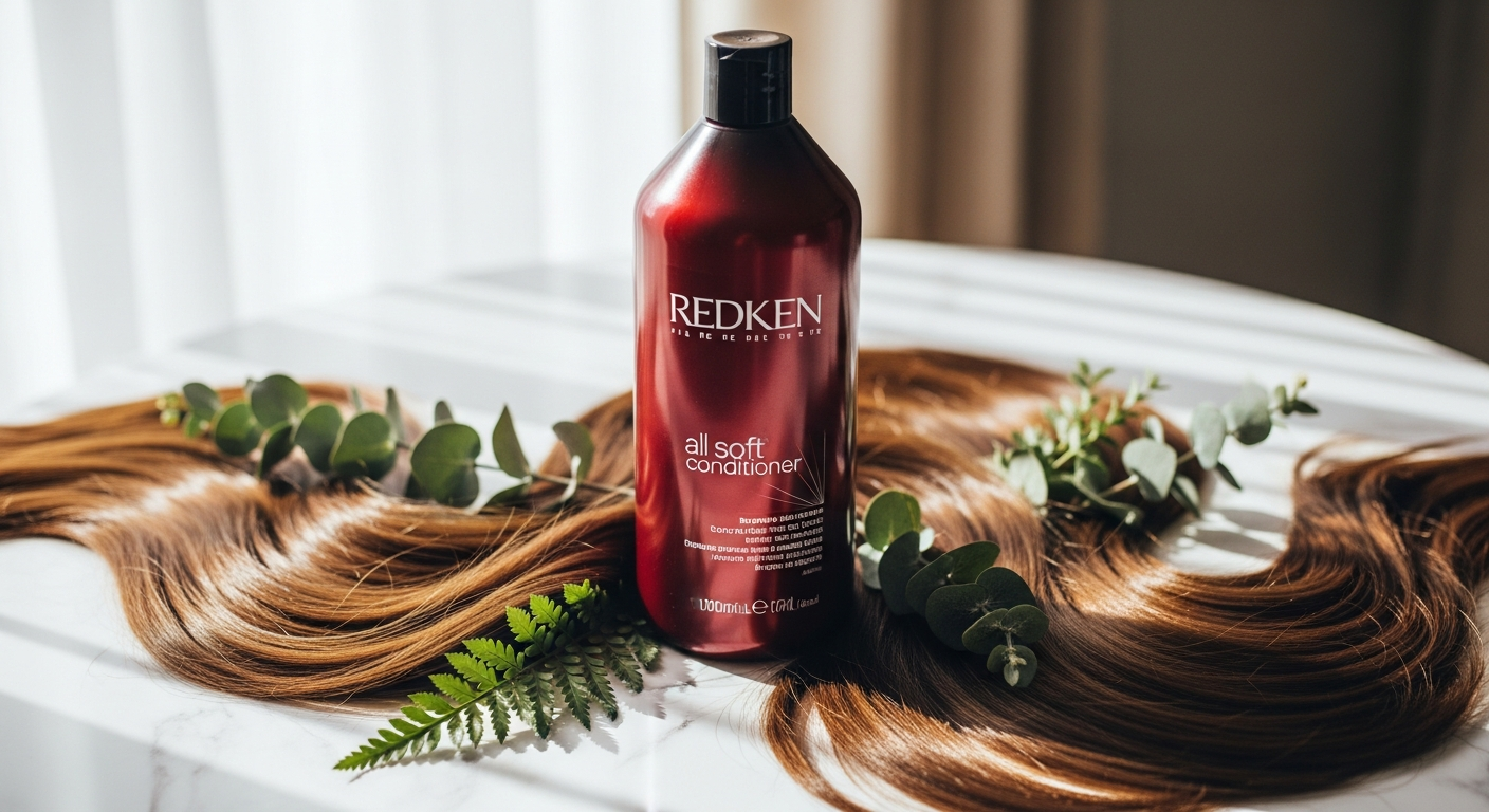 Redken All Soft Conditioner 1000ml bottle with argan oil and moisture complex formula
