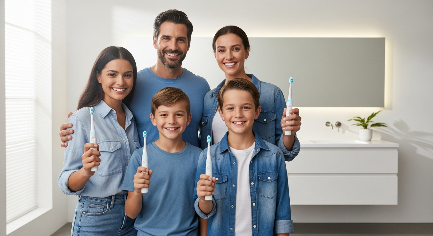 Truthbrush Smart Toothbrush Tracker System with Wi-Fi Hub and mobile app