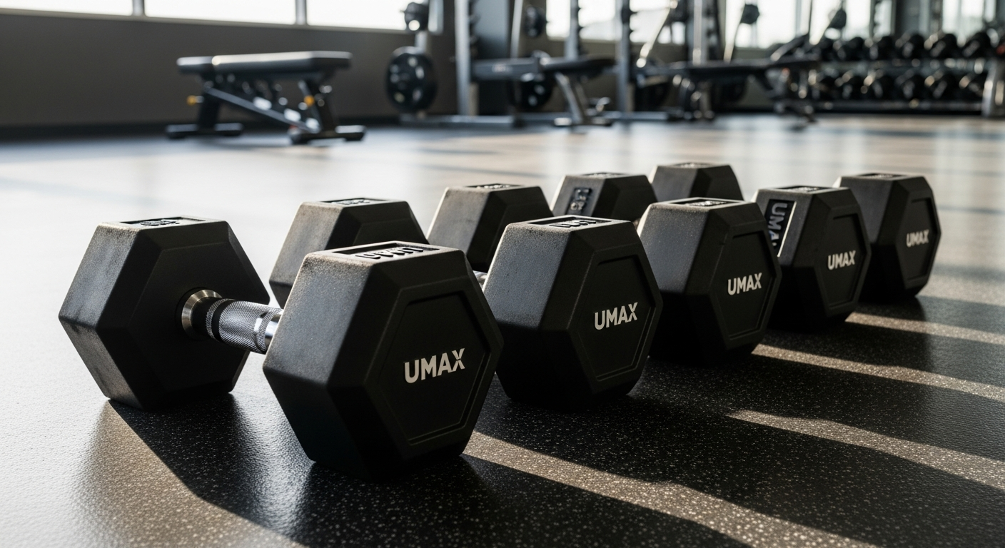 UMAX Strength Dumbbells: Commercial Gym