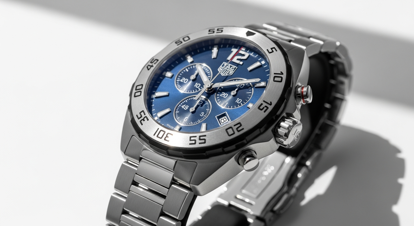TAG Heuer Formula 1 Blue Steel Chronograph Review