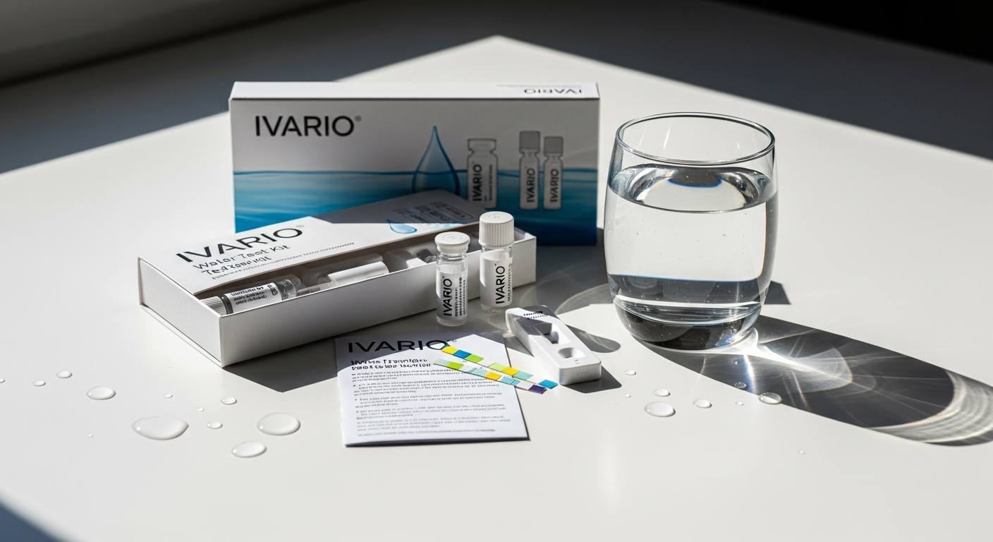 IVARIO Wasseranalyse PLUS: 32-Parameter Water Test