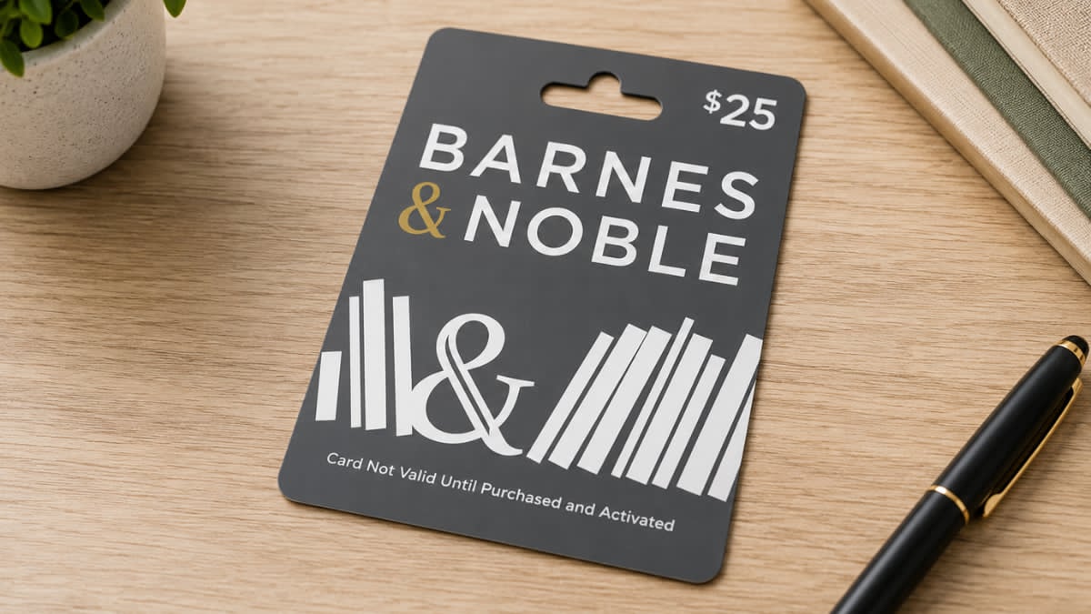Why the Barnes & Noble Physical Gift Card Makes a Great Gift