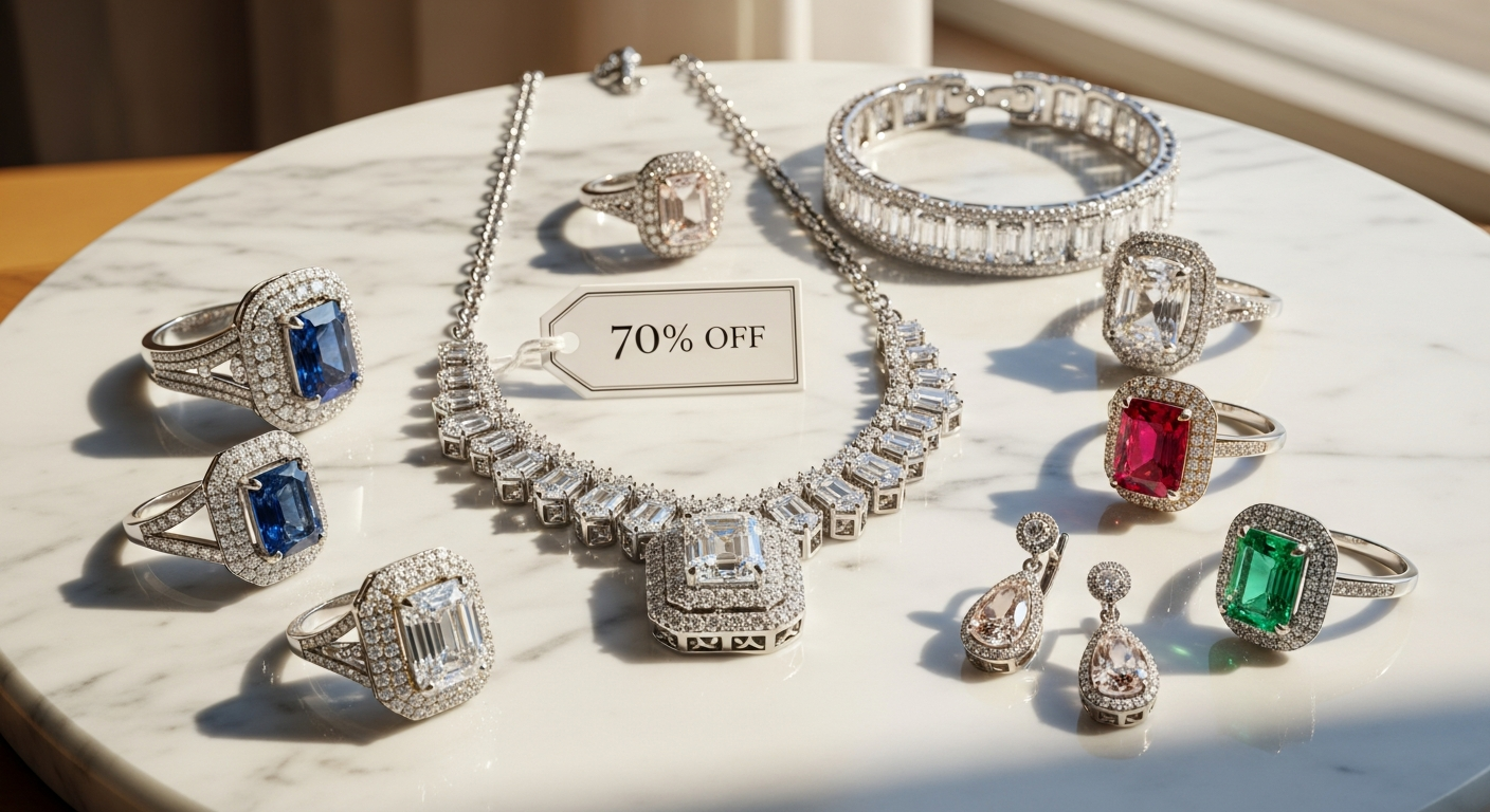 Luxury Fine Jewelry Auctions: Score 70% Off
