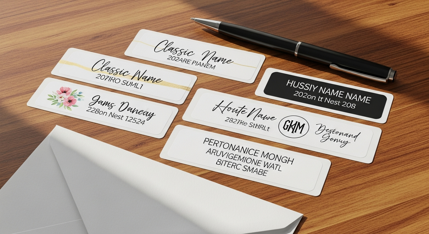 Personalized Address Labels: Custom Designs 2026