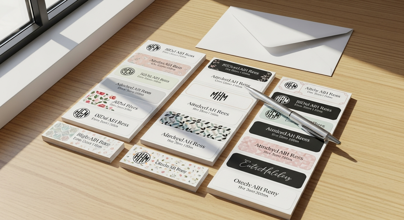 Personalized Address Labels: Custom Designs 2026