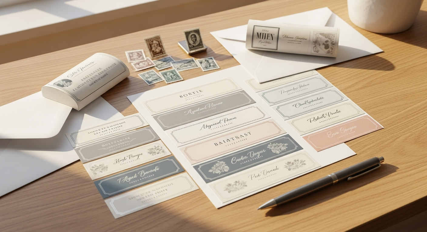 Personalized Custom Address Labels for Mail 2026