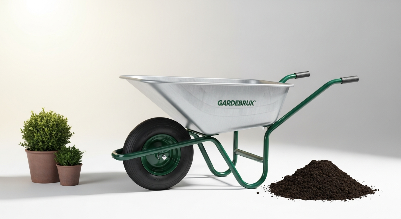 Gardebruk 250kg Wheelbarrow: Durable & Affordable