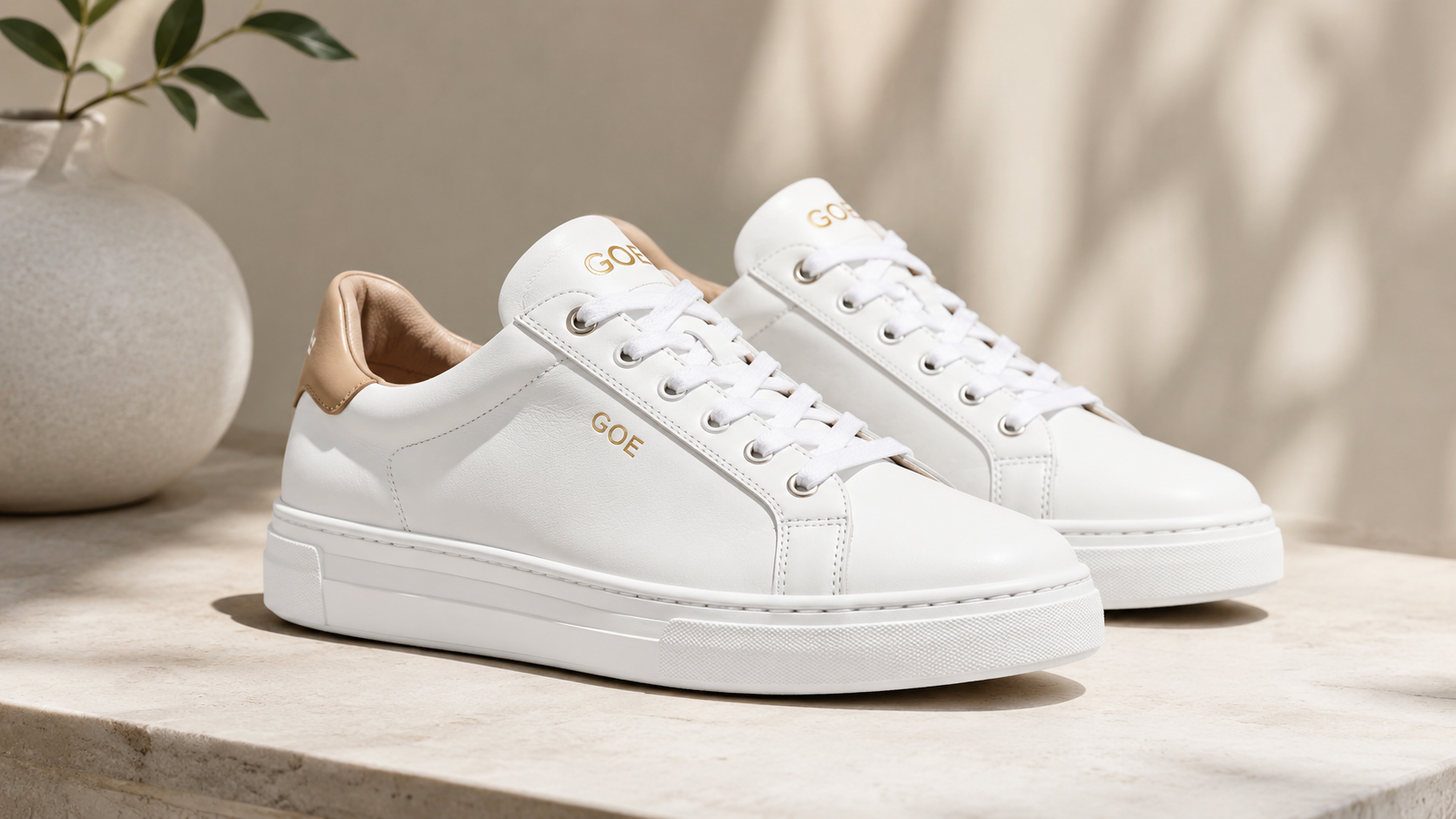 GOE Leather Women’s Sneakers: Style & Comfort