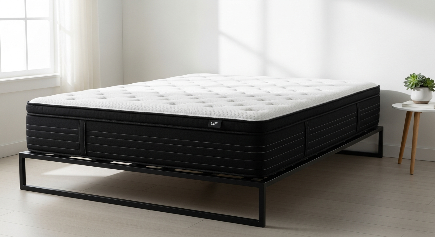 EGOHOME Black 14-inch Mattress Review: Budget Sleep Quality