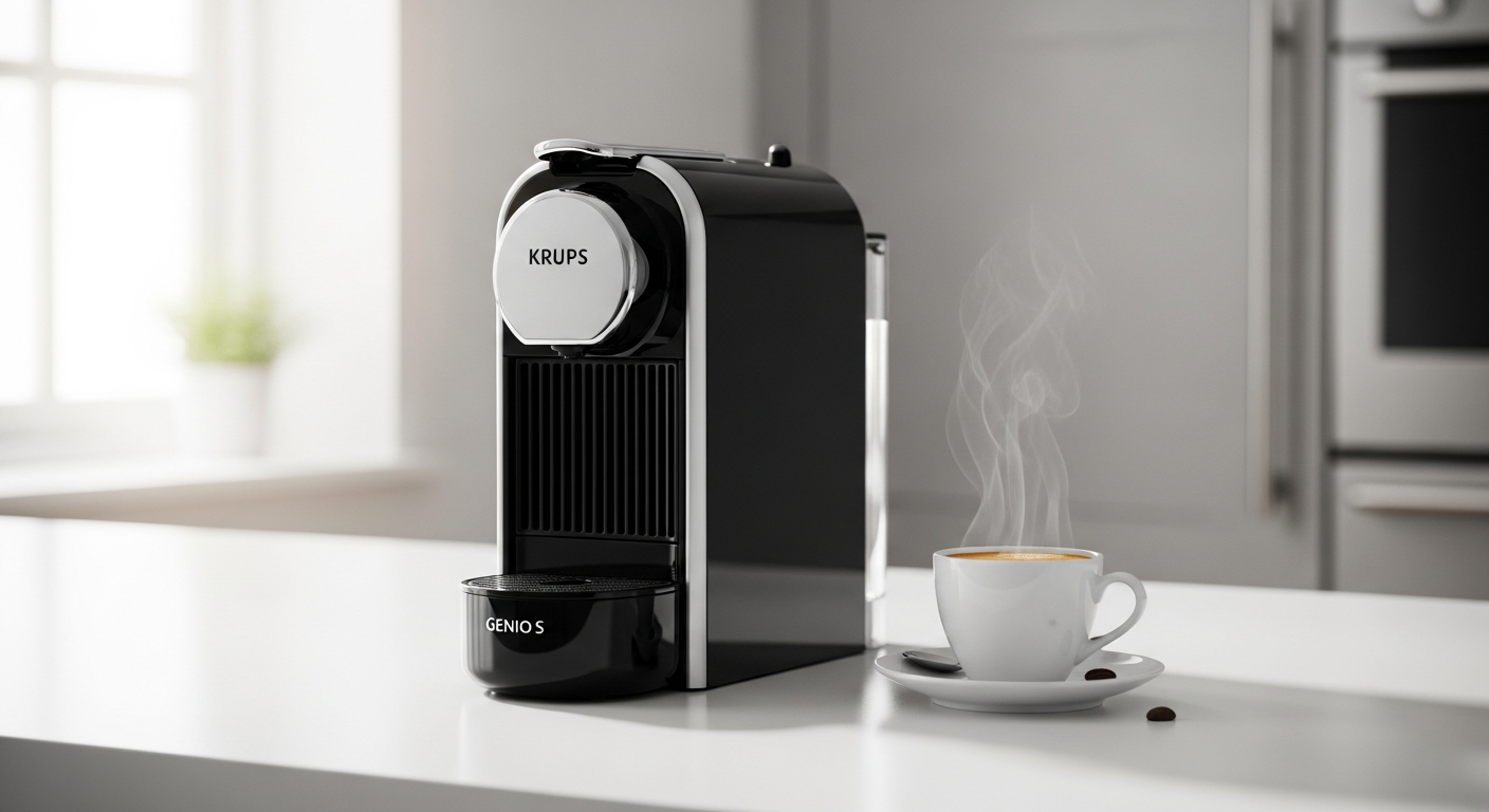 Krups Genio S: Compact Coffee Machine for Small Kitchens