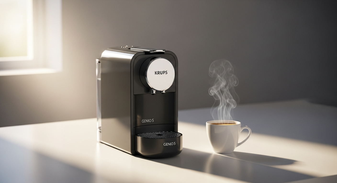 Krups Genio S: Compact Coffee Machine for Small Kitchens