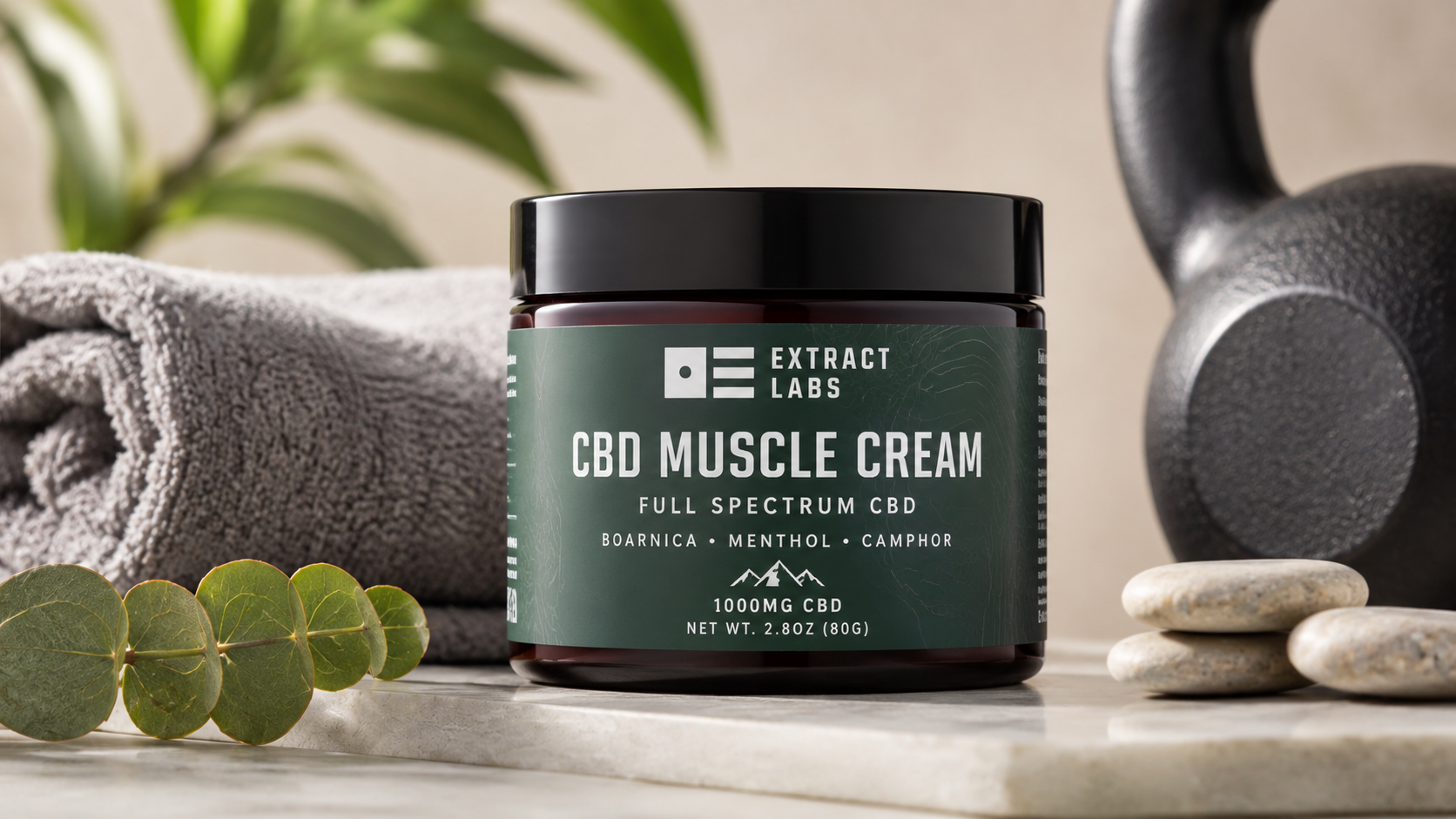 Extract Labs CBD Muscle Cream: Fast Relief