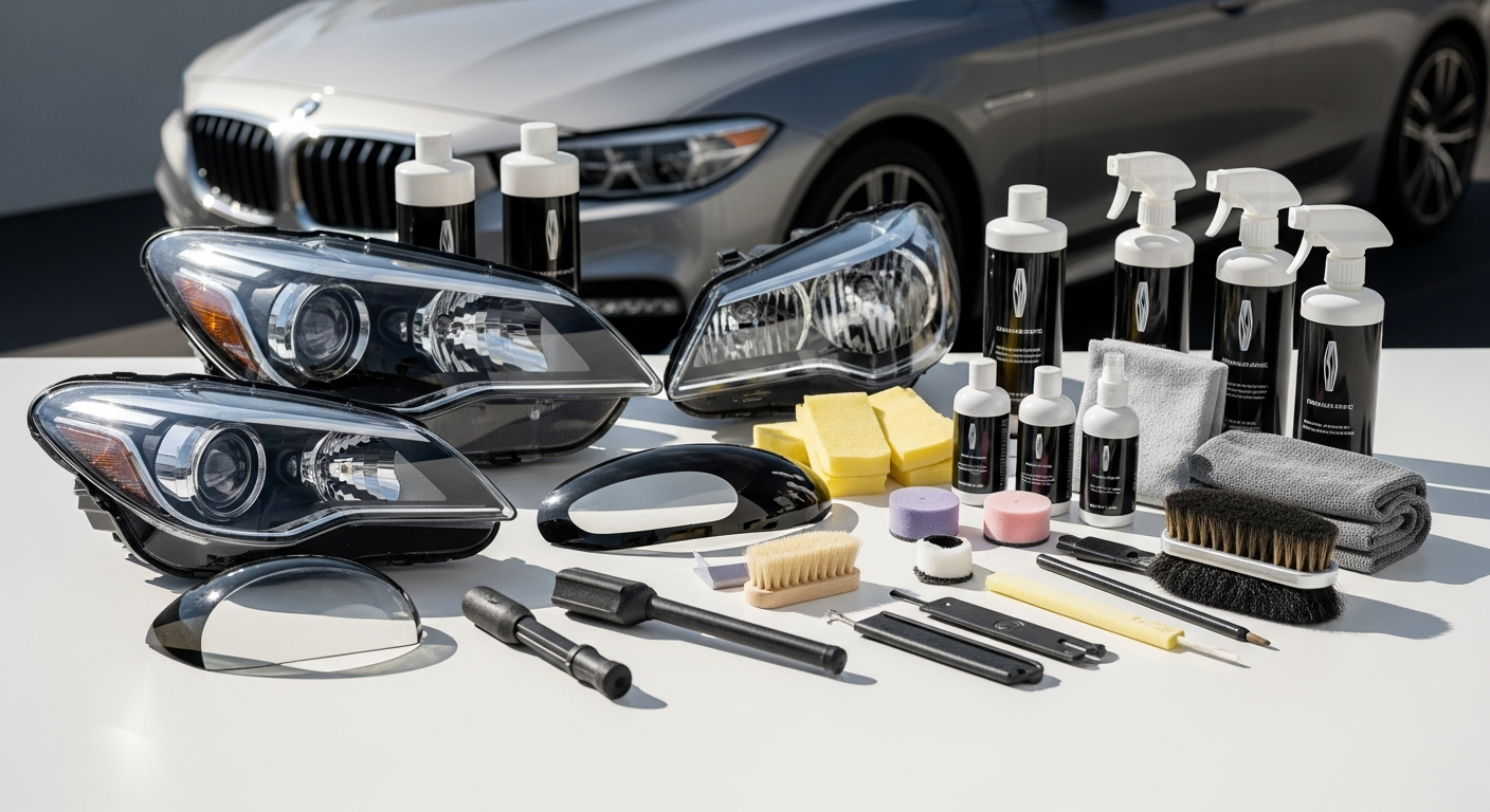 Kit Rénovation Phares Voiture Efficace