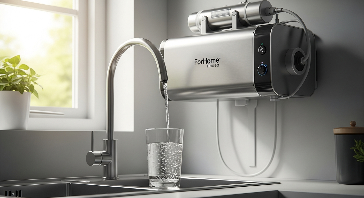 ForHome FHRO-L01 Reverse Osmosis Purifier undersink water filtration system for households