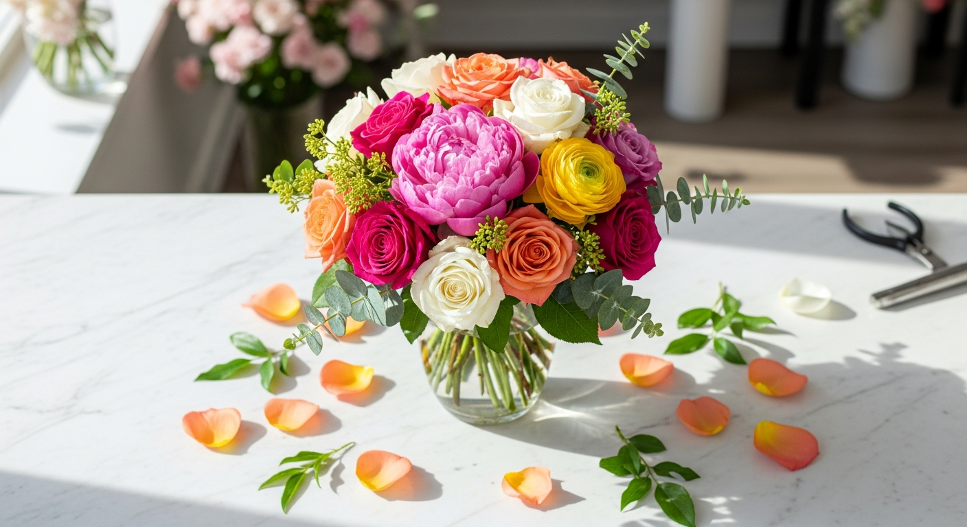 Master Floral Design with Freddie’s Flowers